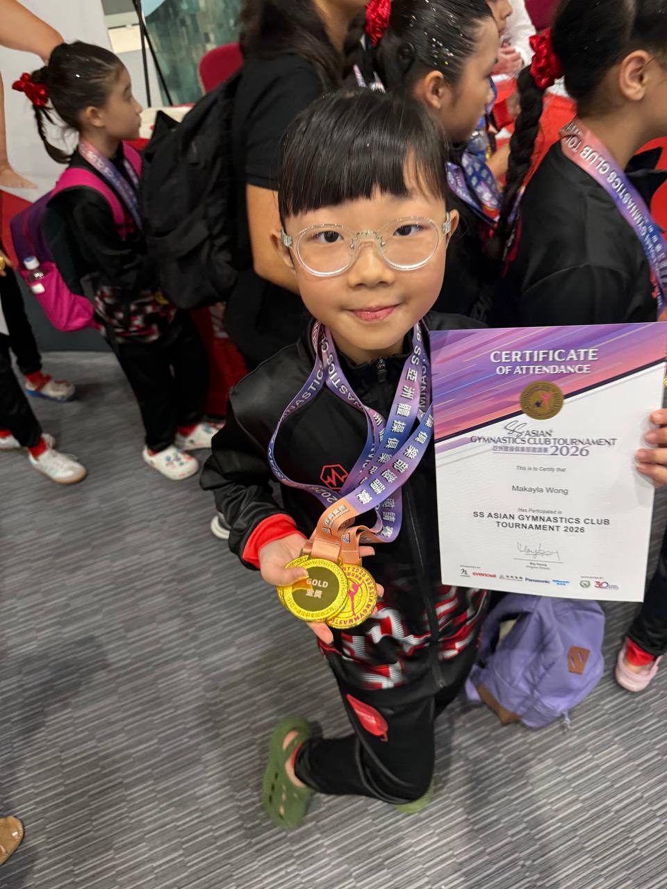 Makayla Wong - Gymnastics Competition 3